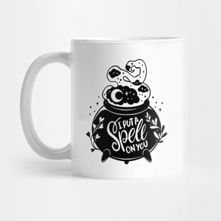 Witch's cauldron. I put a spell on you Mug